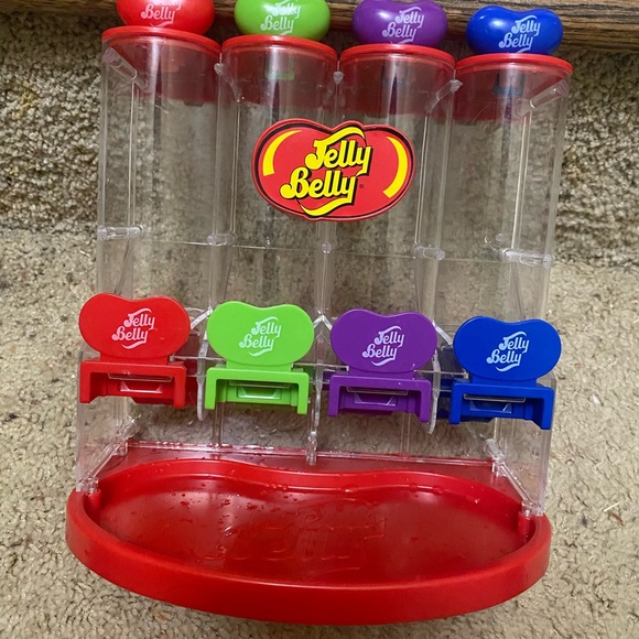 Jelly Belly Dispenser with Colorful Accents - Picture 2 of 4